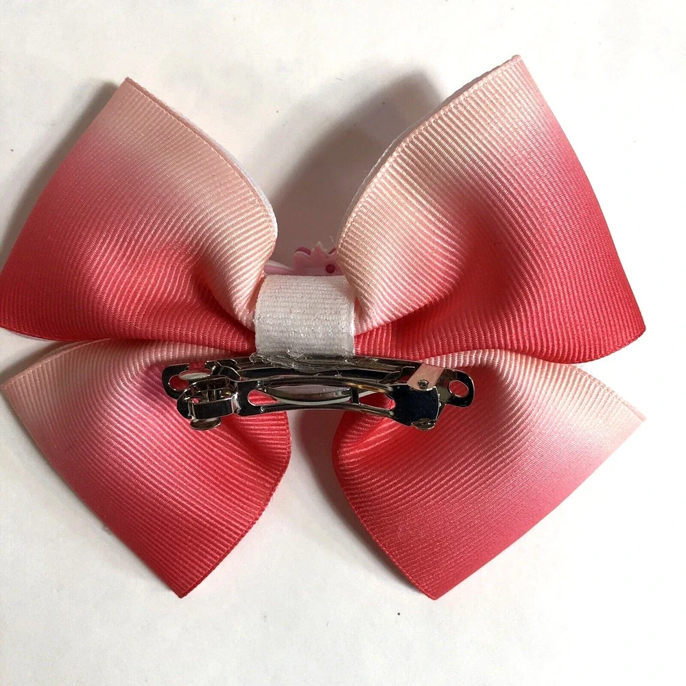 Hair Clip Barrette Lot Ribbon Bow Skulls Red Plaid Pink Cat Trendy New Coquette
